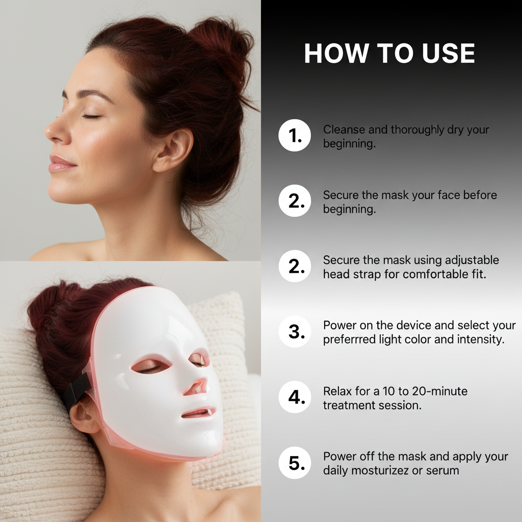 Lumeva 7-in-1 Skincare Mask..